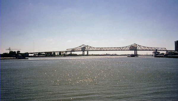 Mississippi R1ver and a bridge